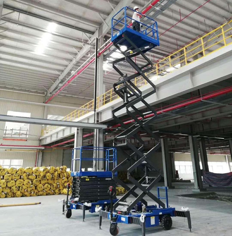 黄石助力行走剪叉式高空作业平台